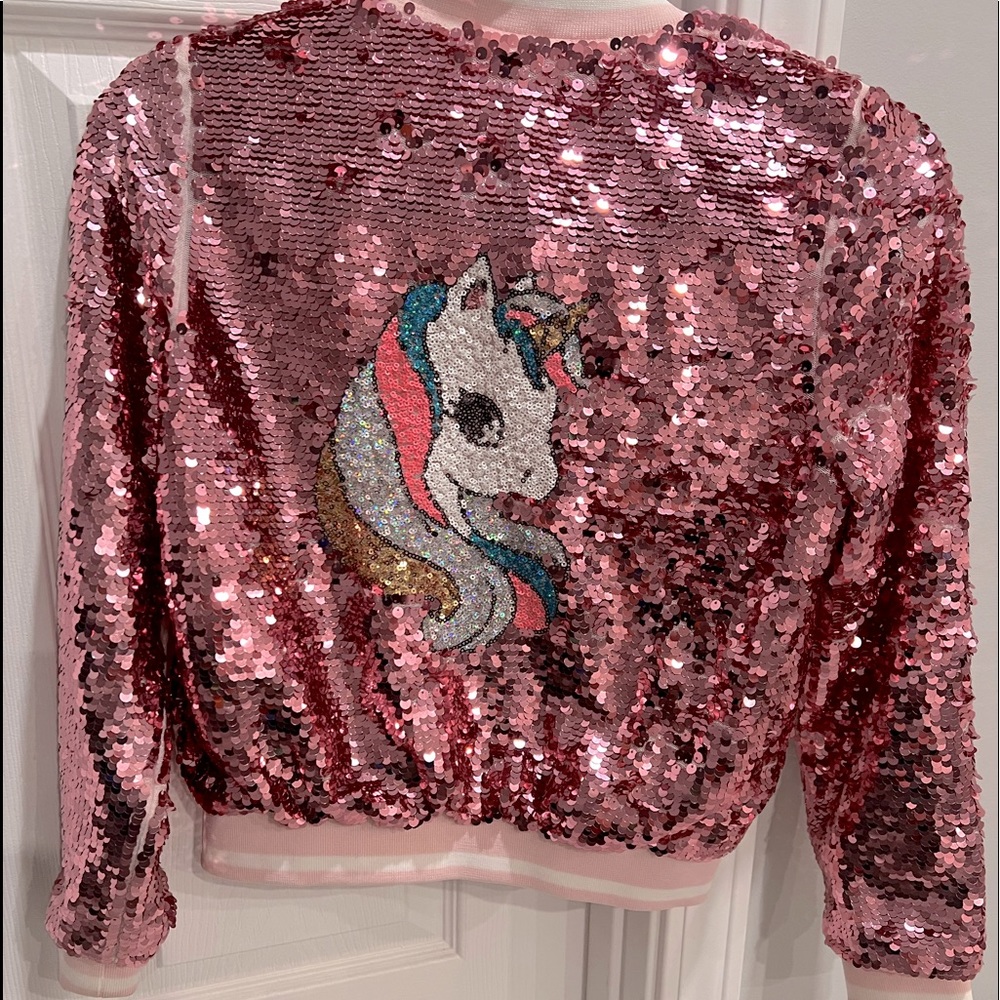 Girl interactive bomber jacket size 9-10Y